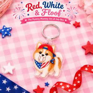 Pomeranian Keychain