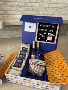 Genius Dog Subscription Box All the Contents
